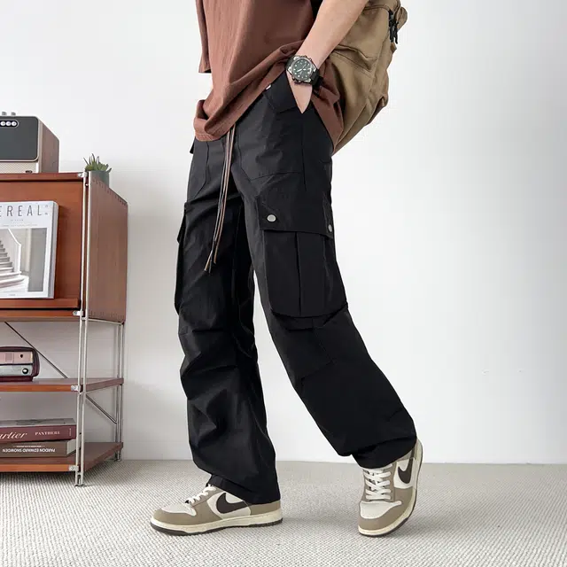 敦煌博物馆 美式复古舒适户外通勤休闲工装裤 男女同款