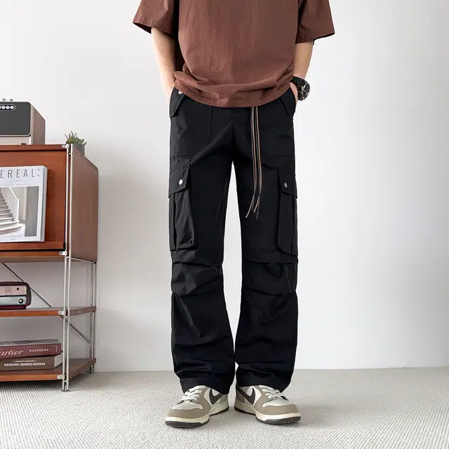 敦煌博物馆 美式复古舒适户外通勤休闲工装裤 男女同款