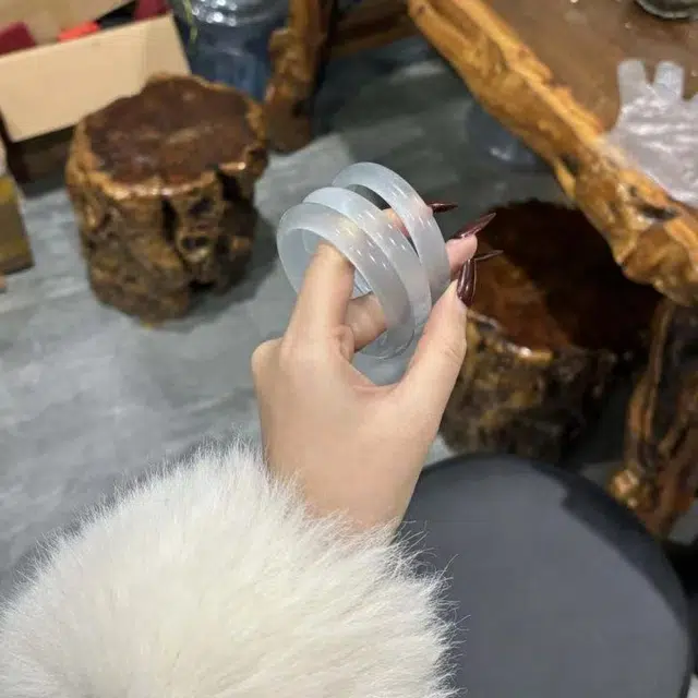 周阿尤 一步一响贵妃镯新中式国风 琉璃 手镯 女款