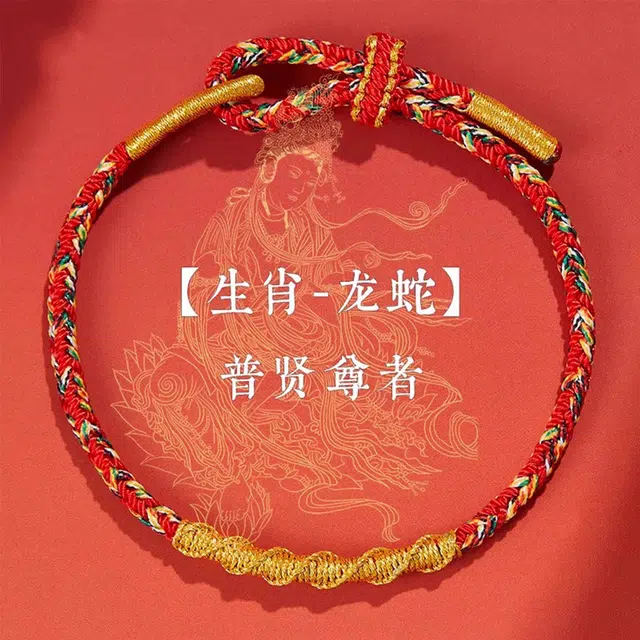 【考试上岸高中】五彩绳 凤凰涅磐 高考考公考研红绳  十二生肖本命佛 手工编织绳 小众高级感原创设计#好运 柔韧彩线 手绳 女款