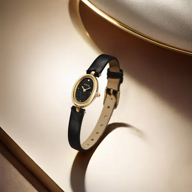 Fiyta Quartz Black Dial