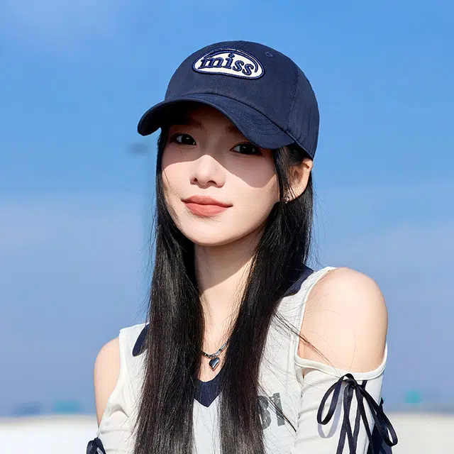 稻草人 美式圆顶字母 显脸小 百搭简约时尚 棉 鸭舌帽 男女同款情侣款