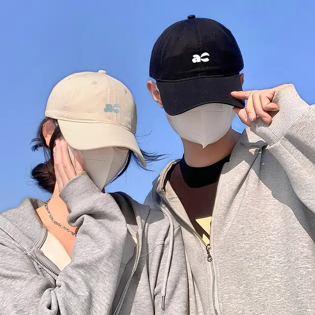 稻草人 韩版显脸小简约时尚棒球帽通勤百搭休闲 棉 鸭舌帽 男女同款情侣款