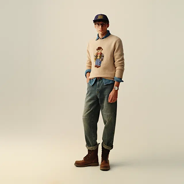 Teenie Weenie Bear Crewneck Sweater