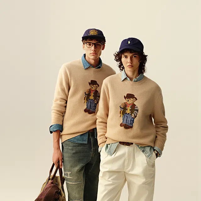 Teenie Weenie Bear Crewneck Sweater