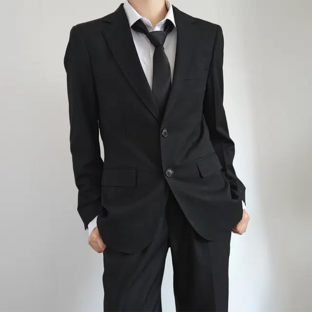 泡泡陷阱 经典绅士都市通勤见客户婚庆西服婚前伴郎单排扣西装套装 男款
