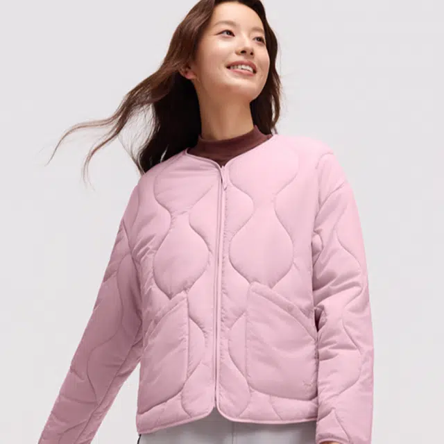 蕉下 圆领轻盈保暖舒适柔软简约防寒轻薄休闲百搭户外透气棉服 女款