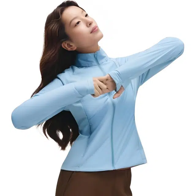 蕉下 弹力连帽保暖运动气绒外套简约通勤轻薄户外休闲防风防寒透气舒适棉服 女款