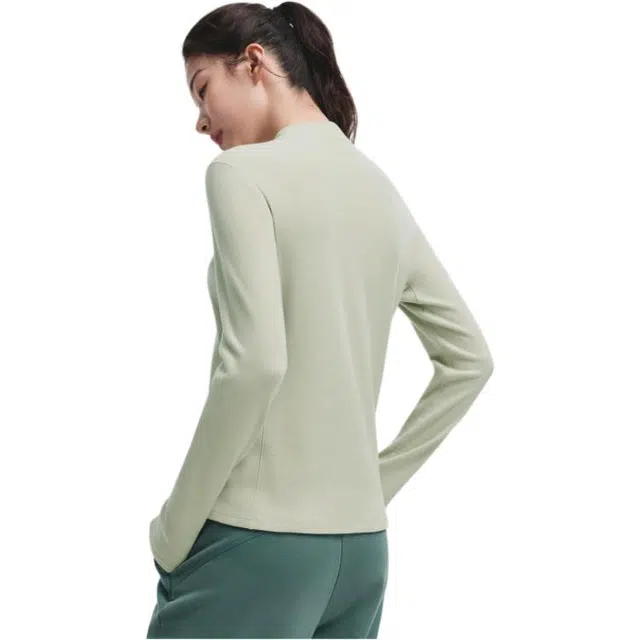 蕉下 冬季防寒半高领修身中暖打底内搭舒适时尚百搭柔软显瘦休闲简约毛衣 女款