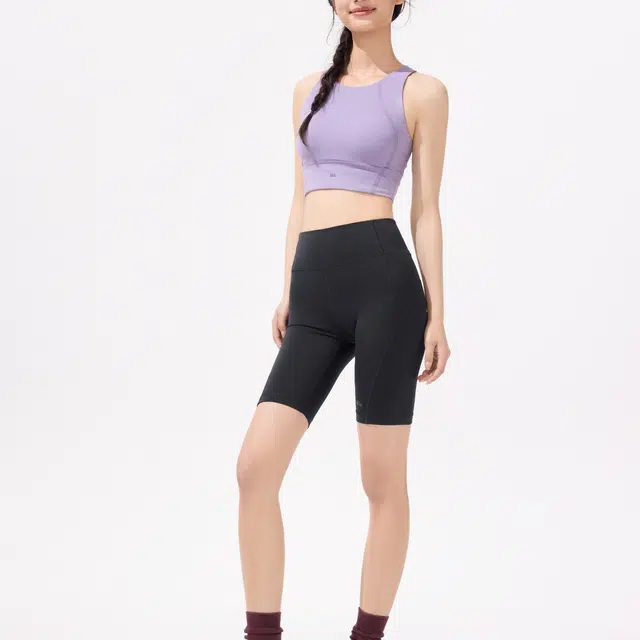 蕉下 透气凉感舒适高弹速干户外徒步裤子瑜伽裤运动短裤 女款