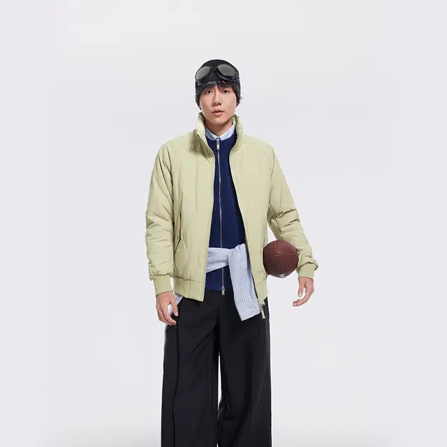 蕉下 立领防风休闲户外运动飞行员棉服 男款