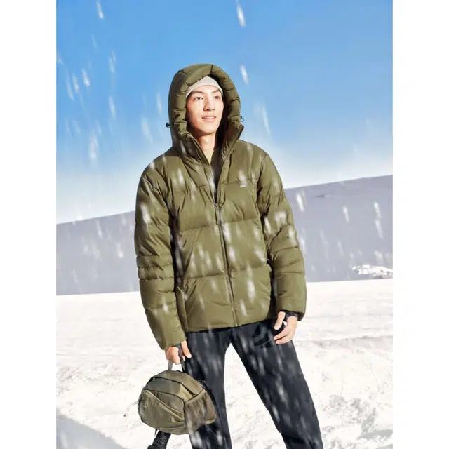 蕉下 时尚简约保暖抗湿冷蓬松防水防寒防风锁温可机洗羽绒服 男款
