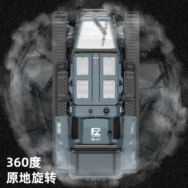 星珀乐 电动履带式沙漠坦克越野车 遥控玩具