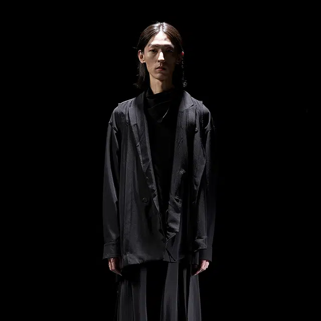 幻象者 宽松休闲时尚舒适百搭纯色马甲 男女同款 黑色