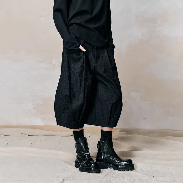 幻象者 原创设计灯笼裤阔腿七分裤 男女同款