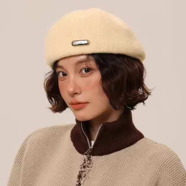 尚先生 气质百搭秋冬保暖画家帽子时尚休闲显脸小 毛呢 贝雷帽 男女同款情侣款