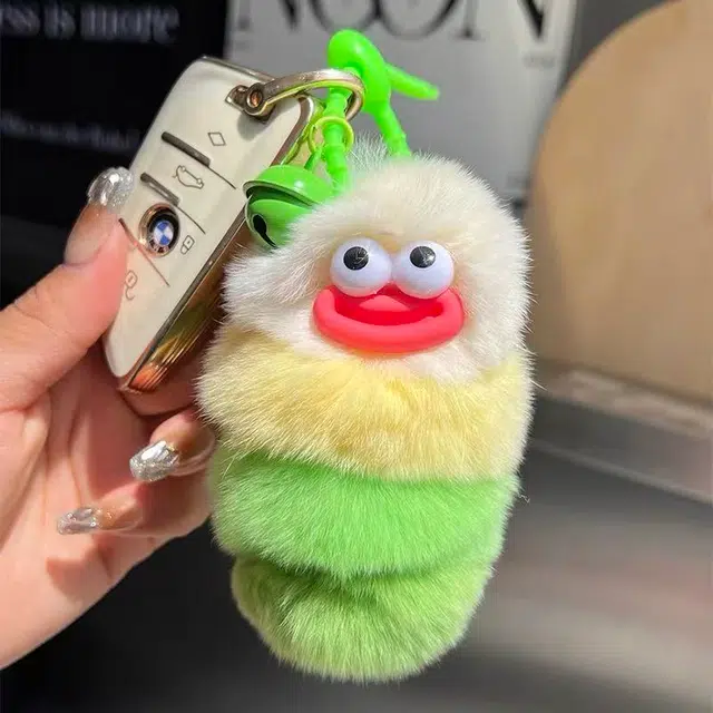 尚先生 獭兔毛汽车#好运 毛绒 挂件 男女同款情侣款