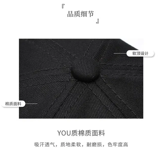 加菲猫家族 美式可爱卡通遮阳休闲运动风大头围显脸小学生时尚潮流百搭 棉 鸭舌帽 男女同款情侣款