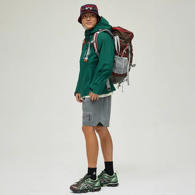 新奇天  城市户外单层硬壳登山服外套  防水防风冲锋衣 通用