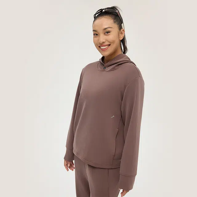 新奇天 连帽外套城市户外保暖运动卫衣 女款