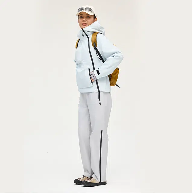 新奇天  徒步登山服城市户外  防水防风透气耐磨冲锋衣 男女同款