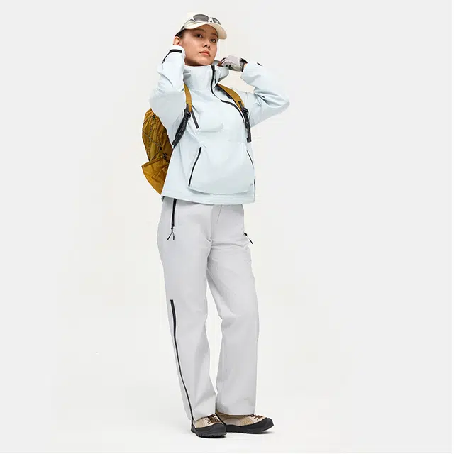 新奇天  徒步登山服城市户外  防水防风透气耐磨冲锋衣 男女同款