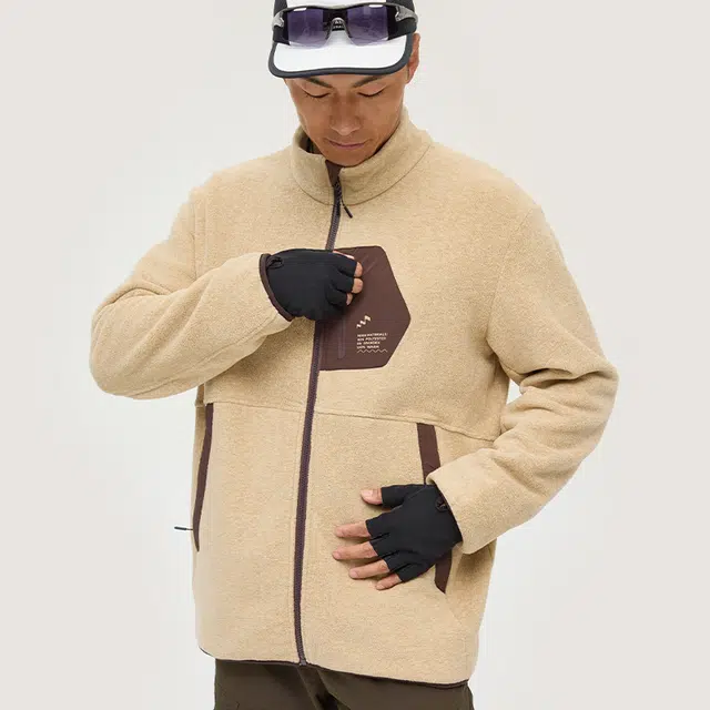 新奇天 城市户外保暖内搭内胆绒感外套 男款