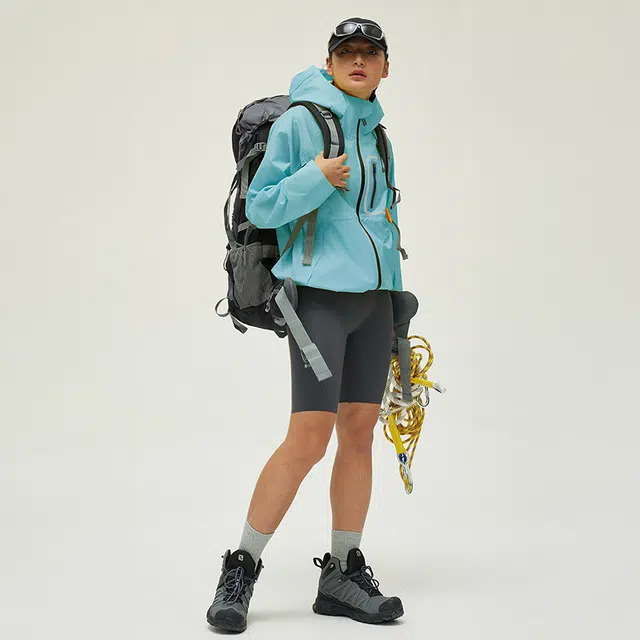 新奇天  城市户外单层硬壳登山服外套  防水防风冲锋衣 通用