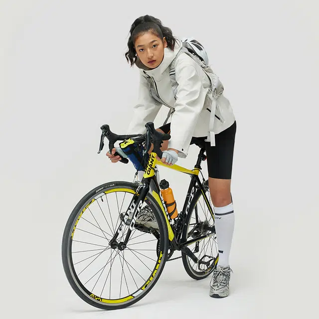 新奇天 单层登山城市户外防风防水夹克外套 男女同款 气流白