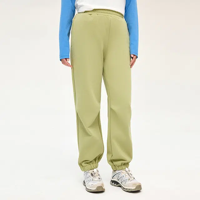 新奇天 运动加厚城市户外保暖束脚松紧腰休闲裤 女款