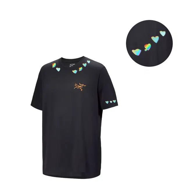 Arcteryx Multi Bird Logo SsLogoT Black