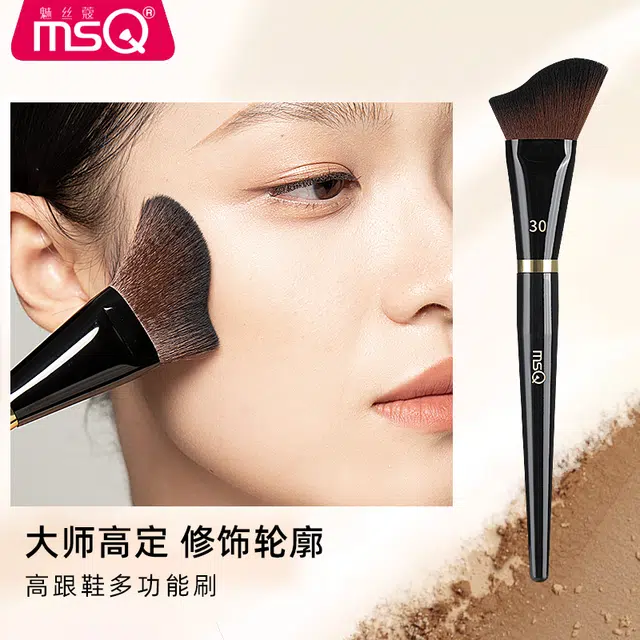 魅丝蔻 钢琴大师系列 高跟鞋修容刷 美妆工具 刷型层次分明 上妆自然服帖 一支装