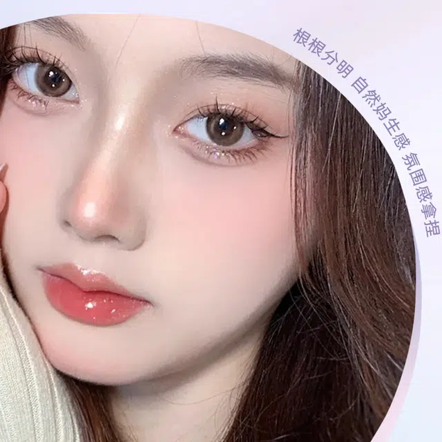 魅丝蔻 懒人三部曲六合一假睫毛+刷睫毛夹组合 持久卷翘赠黑羽夹胶水扇形折角睫毛