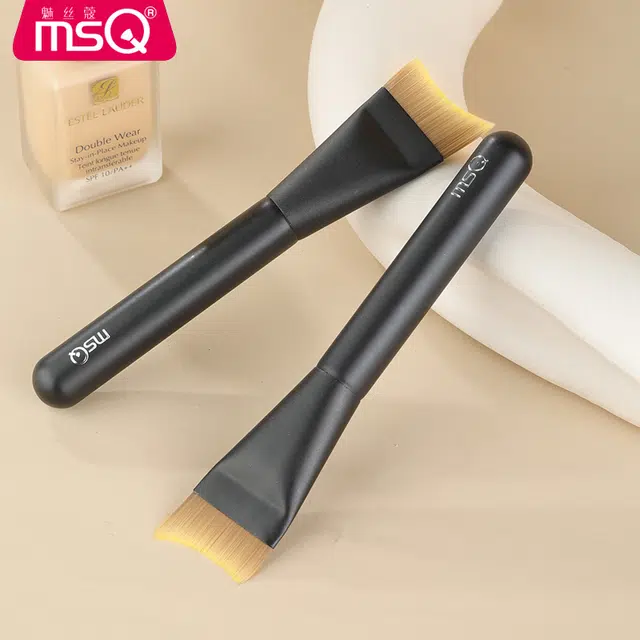 魅丝蔻  星耀全系列 鱼尾粉底刷化妆工具 亲肤打底柔软贴合轮廓 不吃粉底液底妆刷超薄扁头化妆刷子