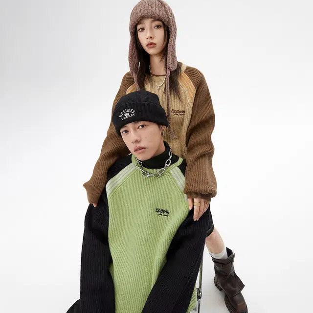 EPTISON Embroidered Sweater