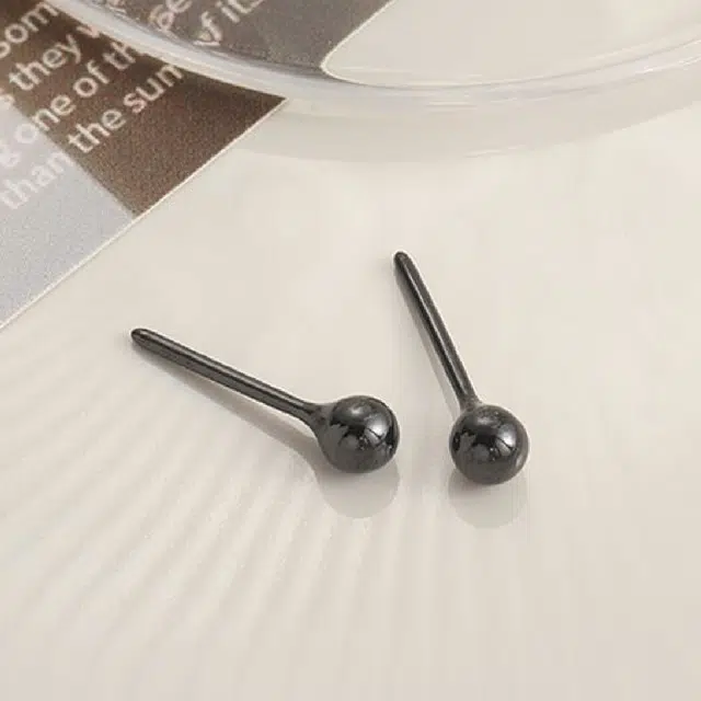 色菲尔 养耳洞防堵爆款睡觉免摘睡觉免摘养耳洞彩色 生物陶瓷 耳钉 男女同款情侣款