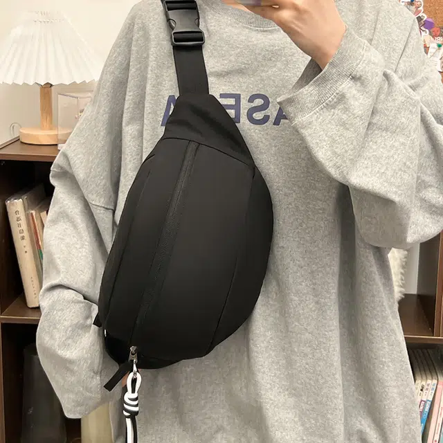 爱尔绅特 小清新多巴胺韩系百搭简约 尼龙 斜挎单肩胸包 女款 多色