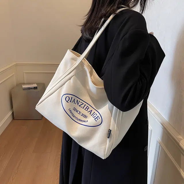 爱尔绅特 简约清新日常通勤时尚 帆布 单肩包 女款 多色