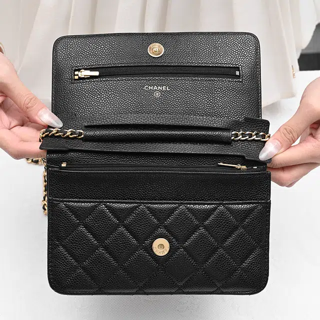 CHANEL woc PVC