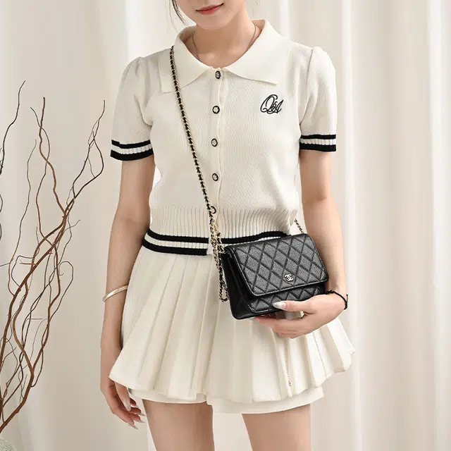CHANEL woc PVC