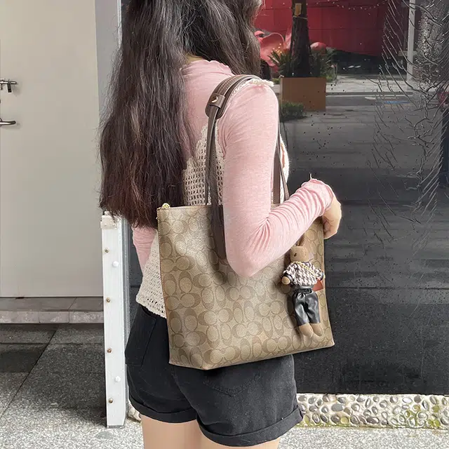 COACHZip Top Tote 30