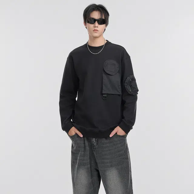 VIP Pullover Sweatshirt Black