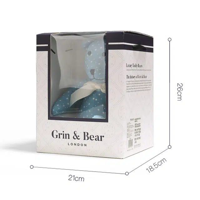 GRIN BEAR 2014 Blue 35cm