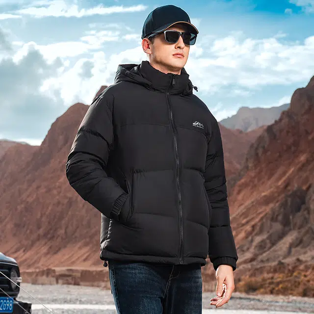 鸭鸭 极寒系列 中青年韩版休闲基础百搭短款户外运动防寒保暖面包羽绒服 男女同款