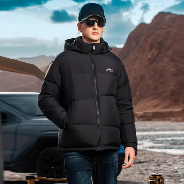 鸭鸭 极寒系列 中青年韩版休闲基础百搭短款户外运动防寒保暖面包羽绒服 男女同款