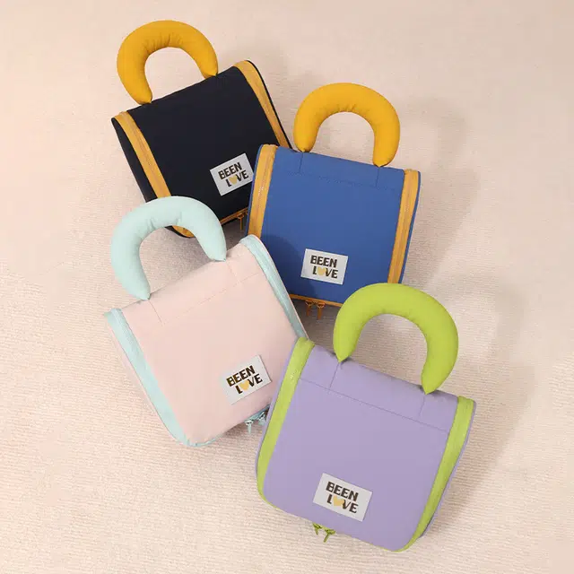 馨枕居 棉花糖挂钩洗漱包出差旅行化妆品收纳包化妆包大容量