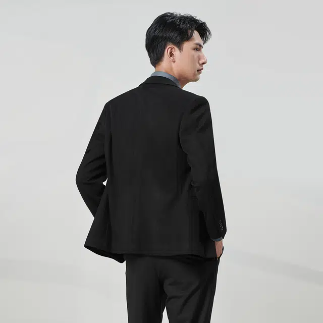 利郎 肌理提花西服外套 商务休闲修身质感西装 男款