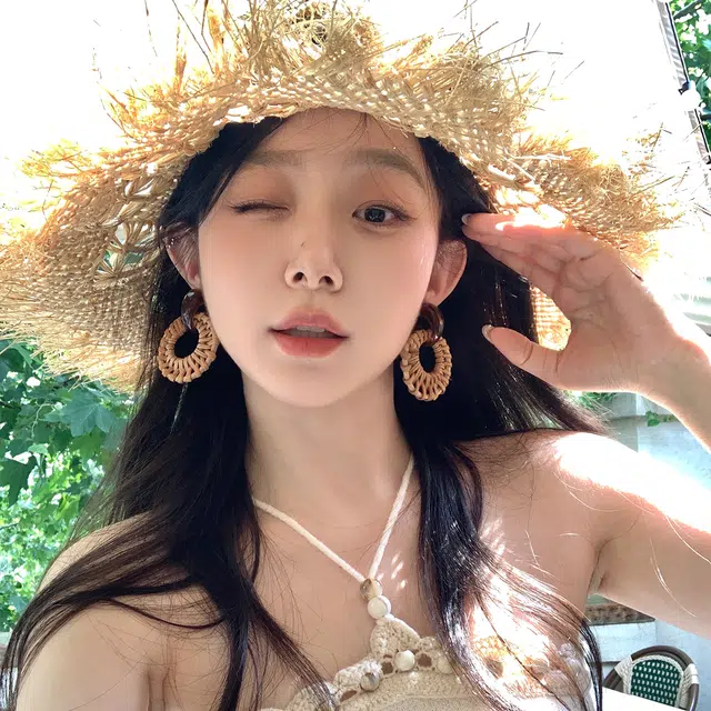 芒果饰品 波西米亚民族风 亚克力 耳环 女款