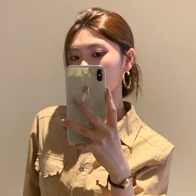 芒果饰品 轻奢高级感豹纹几何耳饰 铜合金 耳环 女款