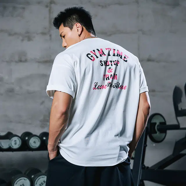 Muscle Dog Printed T-Shirt